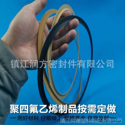 聚四氟乙烯无油自润滑密封圈旋转轴用电机油封水封工厂图2