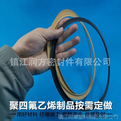 聚四氟乙烯无油自润滑密封圈旋转轴用电机油封水封工厂图3