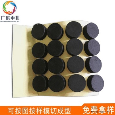 模切厂家 eva泡棉胶 黑色垫片 eva脚垫 量大优惠图1