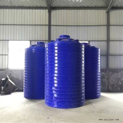 雅格6立方pe全塑储槽 耐老化滚塑桶滚塑容器 食品级6000L塑料水箱图2