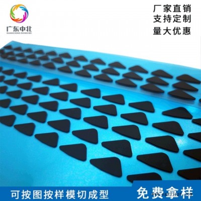 硅胶垫片 黑色防撞硅胶 防震硅胶脚垫 模切厂家图4