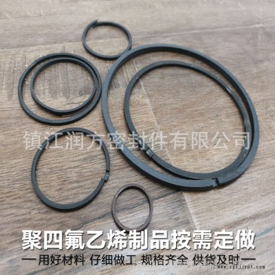 汽车打气泵用加铜粉聚四氟乙烯密封圈PTFE增强型耐磨环图3