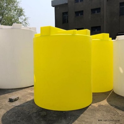 辰煜滚塑容器出售8吨脱膜油 机械油储存桶 8立方减水剂塑料搅拌罐批发图2