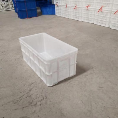 新乡挂面箱 商丘周转箱 平顶山塑料封闭箱 密封加厚白色面粉箱河南欧辰塑料厂家批发图2