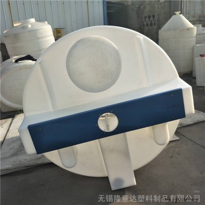 3000L环保水处理 水箱 加药装置搅拌桶药剂桶 计量桶 PE加药箱塑料加药箱图2