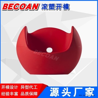BECOAN滚塑容器生产 滚塑产品机械水箱消毒液桶设备外壳容器厂家 宜兴滚塑制品加工厂家图1