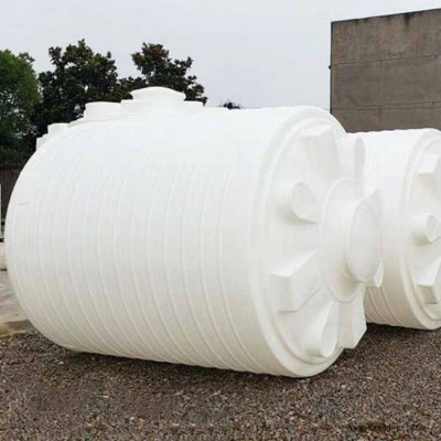绿安10吨立式储罐 10立方塑料桶 10立方pe滚塑容器 化工桶污水处理桶图2