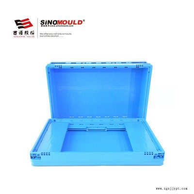 西诺可折叠周转箱604015C1 高强度塑胶周转筐 可堆垛PP物流运输筐 可定制图5