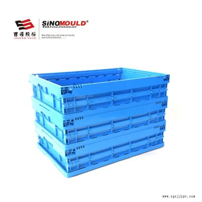 西诺可折叠周转箱604015C1 高强度塑胶周转筐 可堆垛PP物流运输筐 可定制图7