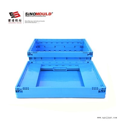 西诺可折叠周转箱604015C1 高强度塑胶周转筐 可堆垛PP物流运输筐 可定制图4