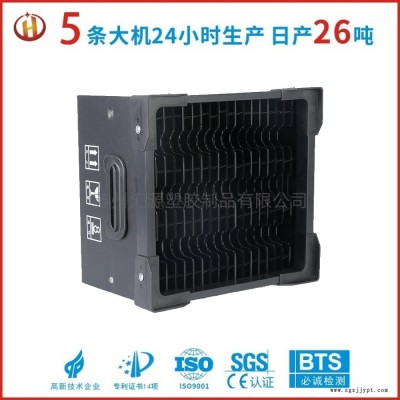 定制pp塑料中空板周转箱,按照要求免费设计定做,彩色中空板包装箱,骨架中空板周转箱图2