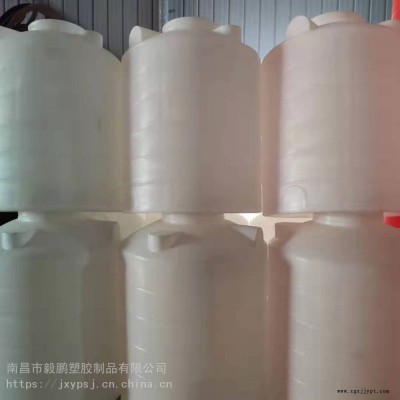滚塑容器污水处理2吨立式蓄水箱耐酸碱水塔水箱水桶聚乙烯PE江西毅鹏塑胶2000L图2