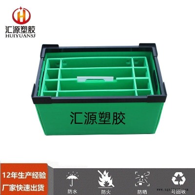 胶框周转箱隔板,订做中空板周转箱加刀卡,可根据要求生产中空板图1