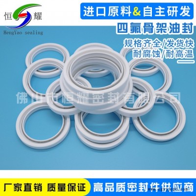 厂家供应四氟骨架油封 硅胶骨架油封密封圈 聚四氟乙烯骨架油封图2