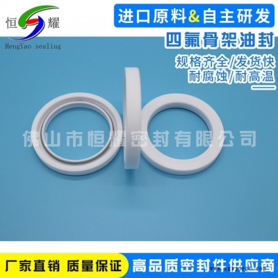 厂家供应四氟骨架油封 硅胶骨架油封密封圈 聚四氟乙烯骨架油封图3