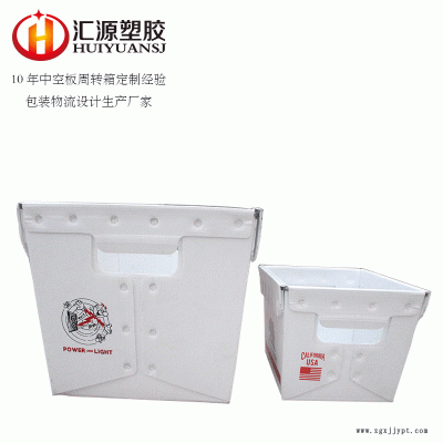 物料周转箱 物流箱 折叠塑料箱图2