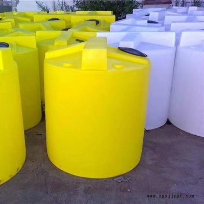 厂家直销5吨塑料加药箱 塑料圆桶 5000升酸碱液体搅拌罐  5方加厚水箱图5