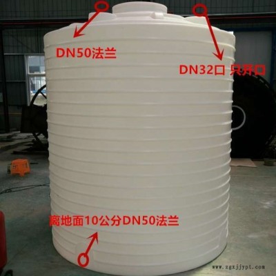 厂家直销5吨塑料加药箱 塑料圆桶 5000升酸碱液体搅拌罐  5方加厚水箱图2