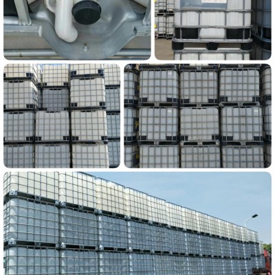1000L二手吨桶,1000公斤方桶,清洗完方桶销售图2