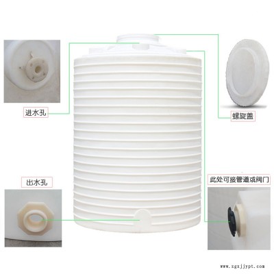 久宸科技供应沙洋县30吨塑料圆桶 湖北pe水箱厂家直销 质保5年图2