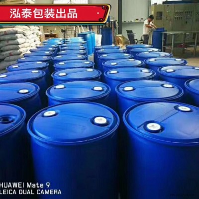 山东泓泰,200升双层塑料桶,单环双环塑料桶,200L化工桶图3
