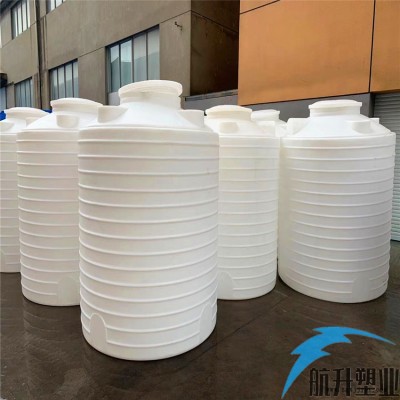 鹰潭农用水桶  圆柱形塑料桶  絮凝剂储罐  航升现货图5