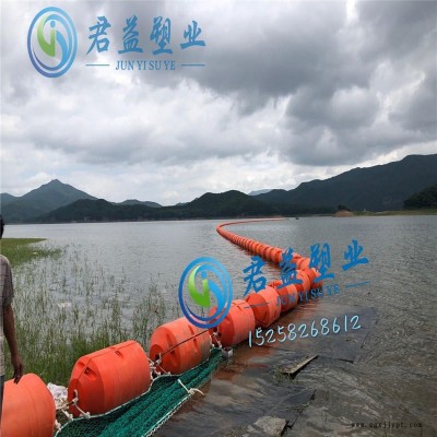 江苏君益太湖管道浮体 港口扩建两半式抬缆浮筒 挖沙船夹管浮筒