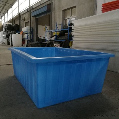 2吨方形水产养殖鱼苗塑料箱/2000L优质方形塑料水箱