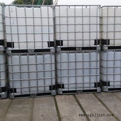 1000L吨桶清洗出售，泓泰1000升铁架方桶清洗统一成色就成新图1