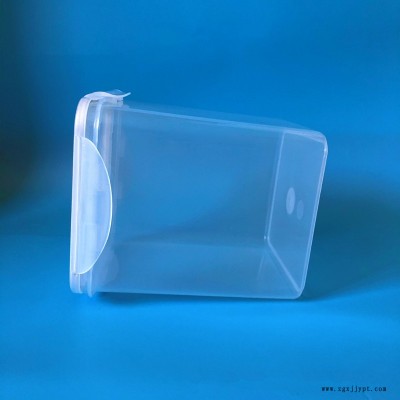 鼎信康 塑料收纳盒厂家 2L化妆品透明新料保鲜盒套装 1升pp兽药桶  四方透明桶图2