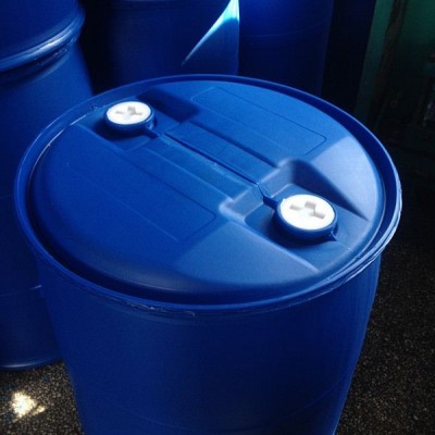 200L双沿塑料桶红封盖双小口塑料桶泓泰厂家直销
