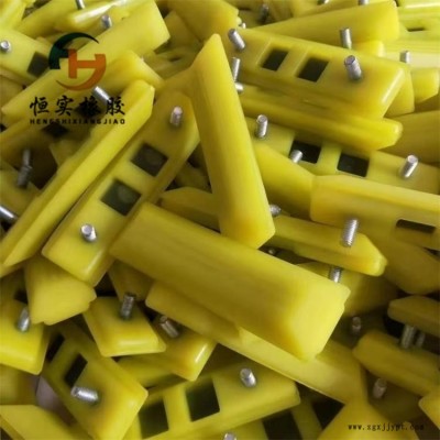 工程机械履带板 农用橡胶履带块 厂家定做各种胶块图1