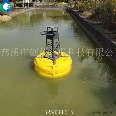 南宁安全水域浮漂 航道警示灯柱塑料黄色禁航提示图1