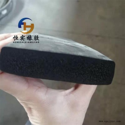 三元乙丙矩形密封条  黑色方形橡胶块  发泡密封条图2
