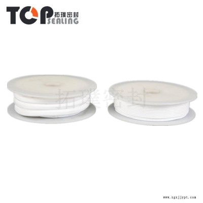 PTFE带 自粘带 四氟带 弹性带 出口产品 厂家直销 密封带 圆形带 圆形条图1