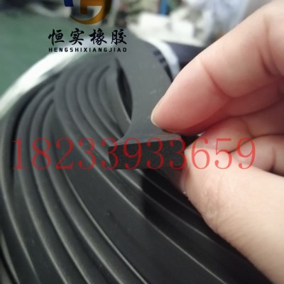 3*20自粘密封条 机柜黑色密封条 配电柜骨架防护圈图2