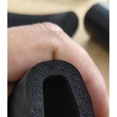 硅胶油烟机净化器密封条 D型发泡硅胶条图2