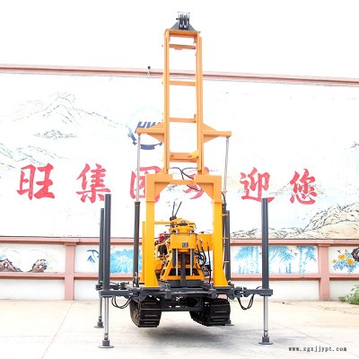 HW230橡胶履带液压水钻 螺旋支腿钻井机液压钻机设备图2