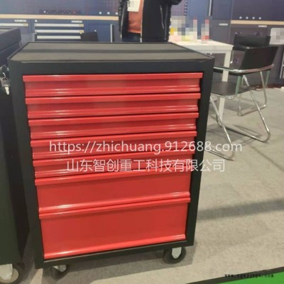 智创 ZC-061汽修工具柜 手推工具柜工具箱 汽修五金周转车 车间储物箱