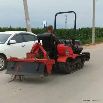 宝泰农用履带座驾式拖拉机 丘陵山地果园大棚橡胶履带耕地翻土拖拉机图2