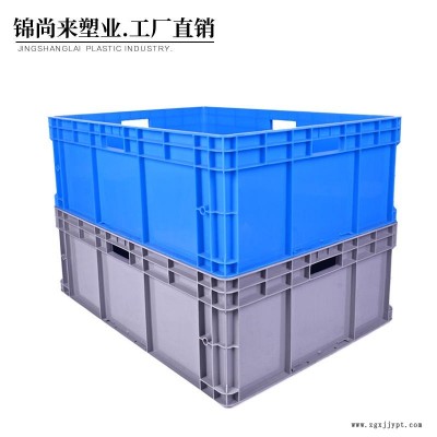 物流箱可堆式周转箱塑料箱_江苏锦尚来塑业厂家供应_EU43110图4