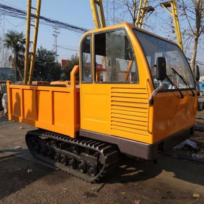 南康市微型5吨履带运输车价格 橡胶履带自卸车 履带运输车多功能图4