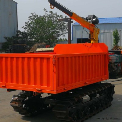厂家供应多功能履带式运输车 大功率高载重山地农作物搬运工具 耐磨防滑工程橡胶履带搬运车图2