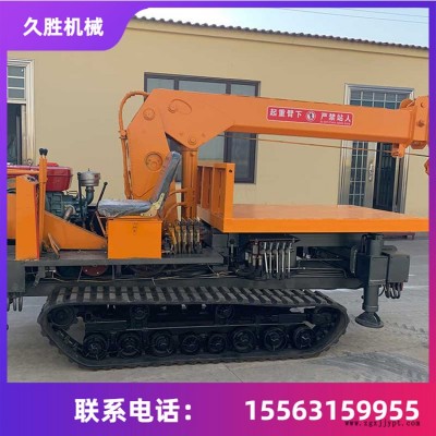 橡胶履带随车吊 履带自备吊 液压自卸履带随车吊 久胜机械js316图2