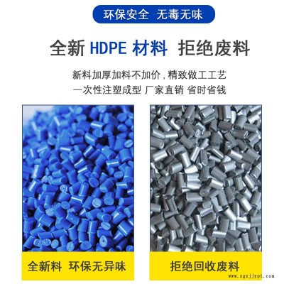 周转筐塑料乔丰空心加厚底蔬菜水果生鲜配送搬运框中号塑料镂空箩图2