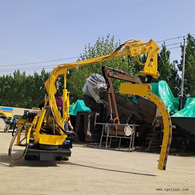 路信边坡绿化修剪机 小型汽油球形割草机 橡胶履带割草机批发图2