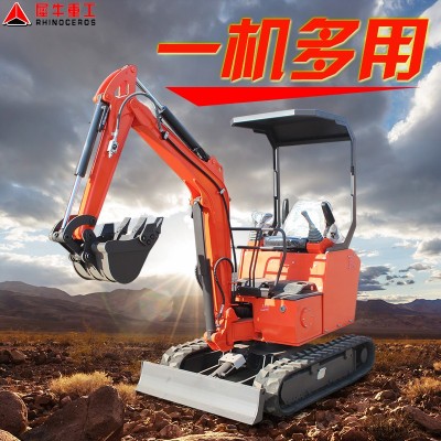 橡胶履带挖土机 园林绿化小型挖掘机 20反铲式挖掘机 厂家欢迎咨询图2