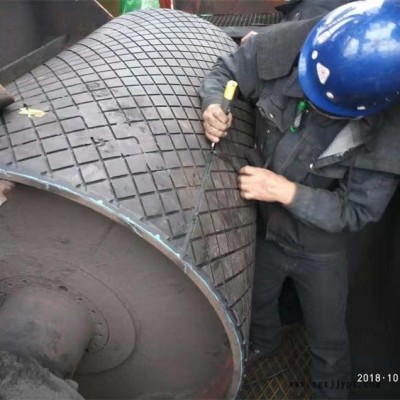 厂家直供耐磨型菱形胶板，平面包胶板图4