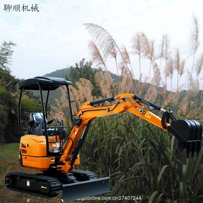 辽宁迷你挖钩机 地下室施工 小型挖机 全新橡胶履带 挖钩机厂家包邮图2