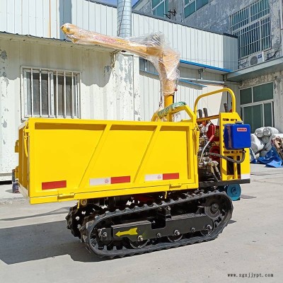 小型履带式运输车 果园农用履带车 久恒 橡胶履带拉货车图2